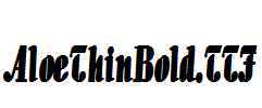 AloeThinBold.TTF