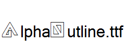 AlphaOutline.ttf