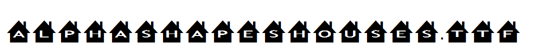 AlphaShapeshouses.ttf