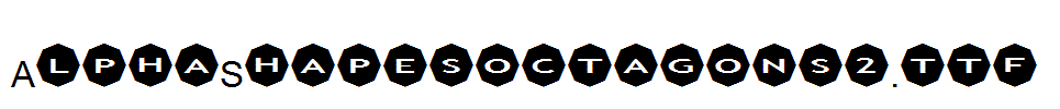 AlphaShapesoctagons2.ttf