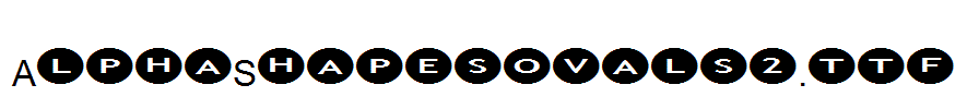 AlphaShapesovals2.ttf