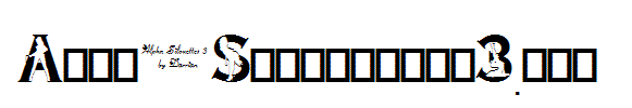 AlphaSilouettes3.ttf