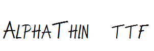 AlphaThin.ttf