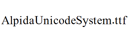 AlpidaUnicodeSystem.ttf