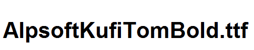 AlpsoftKufiTomBold.ttf