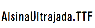 AlsinaUltrajada.TTF