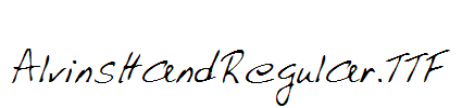 AlvinsHandRegular.TTF