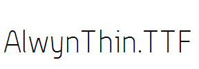 AlwynThin.TTF