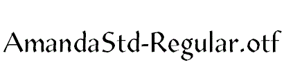 AmandaStd-Regular.otf