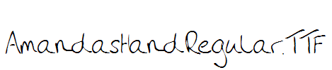 AmandasHandRegular.TTF