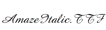 AmazeItalic.TTF