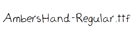 AmbersHand-Regular.ttf