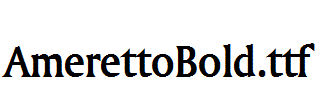 AmerettoBold.ttf