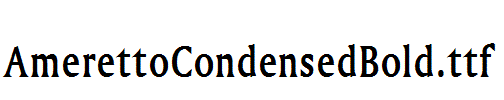 AmerettoCondensedBold.ttf