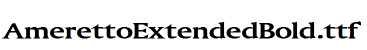 AmerettoExtendedBold.ttf