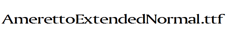 AmerettoExtendedNormal.ttf