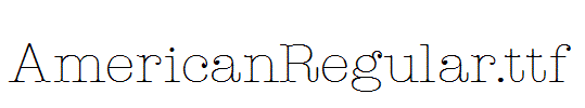 AmericanRegular.ttf