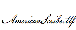 AmericanScribe.ttf
