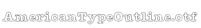 AmericanTypeOutline.otf