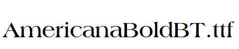 AmericanaBoldBT.ttf