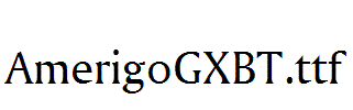 AmerigoGXBT.ttf