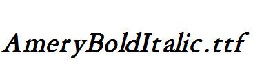 AmeryBoldItalic.ttf