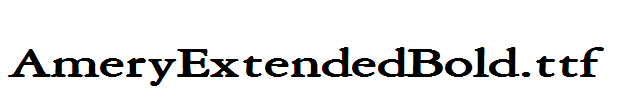 AmeryExtendedBold.ttf