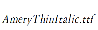 AmeryThinItalic.ttf