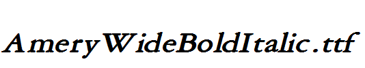 AmeryWideBoldItalic.ttf