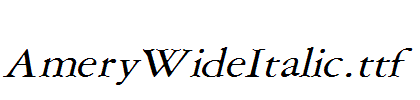 AmeryWideItalic.ttf