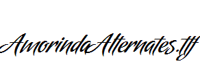 AmorindaAlternates.otf