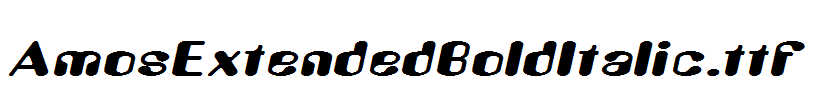 AmosExtendedBoldItalic.ttf