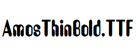 AmosThinBold.TTF