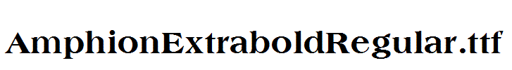 AmphionExtraboldRegular.ttf