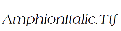 AmphionItalic.Ttf