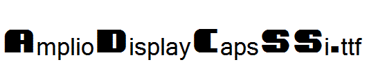 AmplioDisplayCapsSSi.ttf