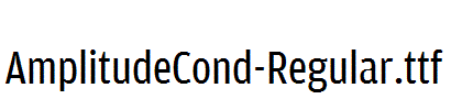 AmplitudeCond-Regular.ttf