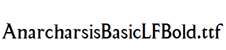 AnarcharsisBasicLFBold.ttf