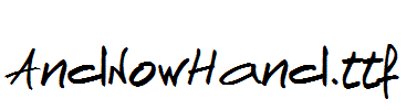 AndNowHand.ttf