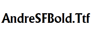 AndreSFBold.Ttf