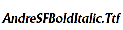 AndreSFBoldItalic.Ttf
