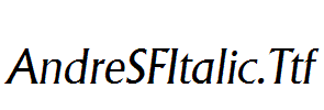 AndreSFItalic.Ttf