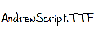 AndrewScript.TTF