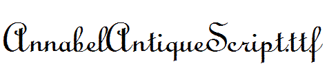 AnnabelAntiqueScript.ttf