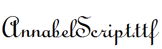 AnnabelScript.ttf