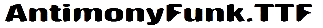 AntimonyFunk.TTF
