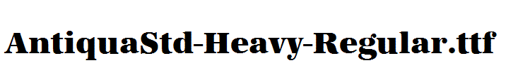 AntiquaStd-Heavy-Regular.ttf
