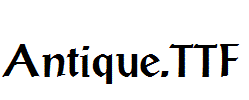 Antique.TTF