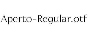 Aperto-Regular.otf