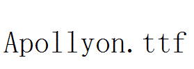 Apollyon.ttf